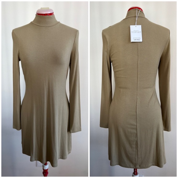 & Other Stories Turtleneck Dress - Picture 1 of 9